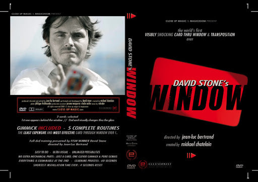 WINDOW by David Stone (DVD + Apparatus)