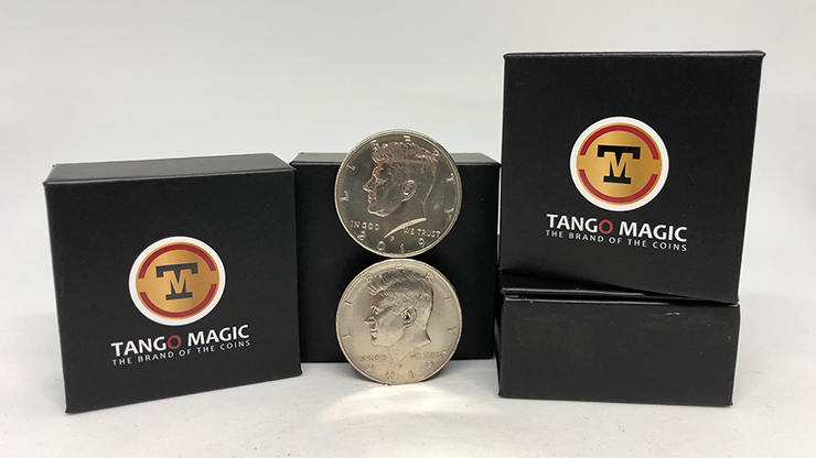 Balancing Coin (Half Dollar) by Tango Magic - Trick (D0067)