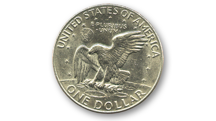 Eisenhower Dollar (Single Coin Ungimmicked) - Trick