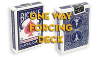 Assorted Mandolin Blue One Way Forcing Deck (assorted values)