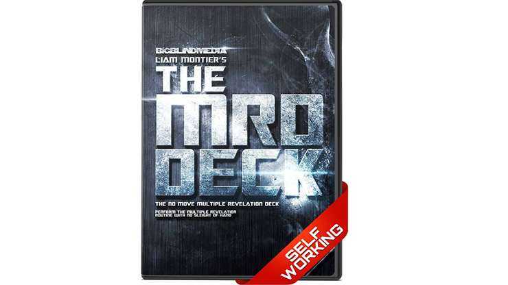 BIGBLINDMEDIA Presents The MRD Deck Red (Gimmick and Online Instructions) - Trick