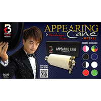 Appearing Cane (Metal / Red & White) by Handsome Criss and Taiwan Ben Magic - Trick