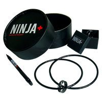 Ninja+ Deluxe BLACK (Gimmicks & DVD) by Matthew Garrett - Trick