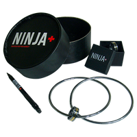 Ninja+ Deluxe SILVER (Gimmicks & DVD) by Matthew Garrett - Trick