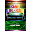 Joe Rindfleisch's Rainbow Rubber Bands (Marcus Eddie - Green Pack ) by Joe Rindfleisch - Trick