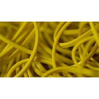 Joe Rindfleisch's Rainbow Rubber Bands (Russell Leeds -Yellow ) by Joe Rindfleisch - Trick