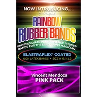 Joe Rindfleisch's Rainbow Rubber Bands (Vince Mendoza - Mr. Pink) by Joe Rindfleisch - Trick