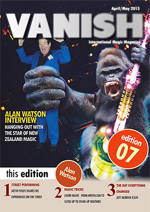 VANISH Magazine April/May 2013 - Alan Watson - ebook