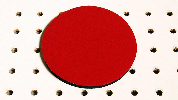 Round Mini Mat (Red) by Ronjo Magic