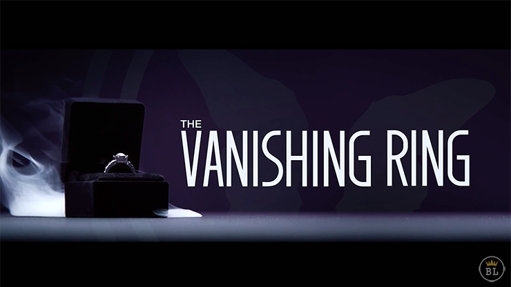 Vanishing Ring Black (Gimmick and Online Instructions) by SansMinds - Trick