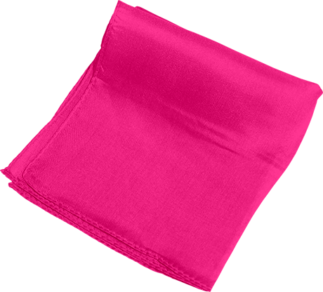 Silk 9 inch (Hot Pink) Magic by Gosh - Trick