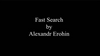 Fast Search Alexandr Erohin - Video Download