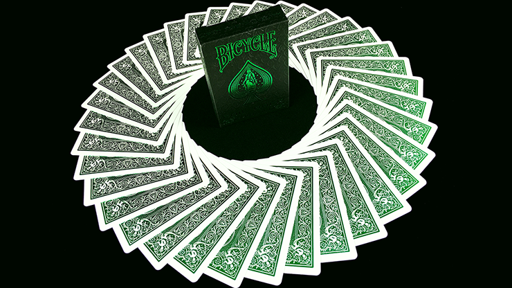 bicycle cards limited edition Bicycle MetalLuxe Emerald Playing Cards Limited Edition by JOKARTE – Invictus Magic