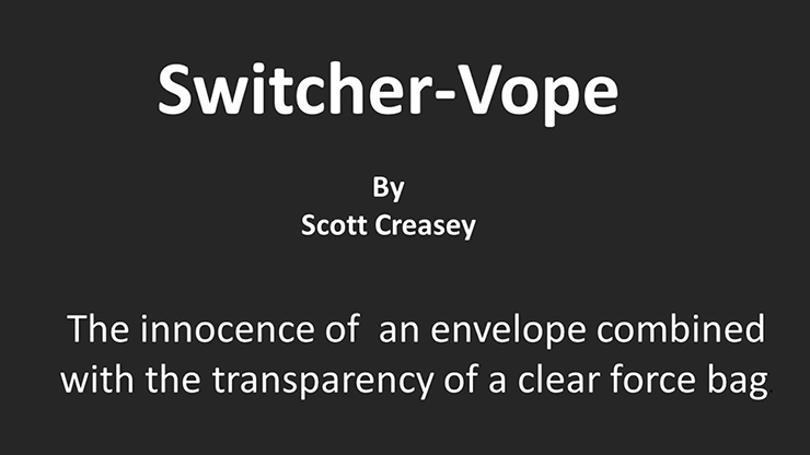 Switcher-Vope by Scott Creasey - Video Download