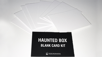 Blank Card Kit for Haunted Box by João Miranda - Trick