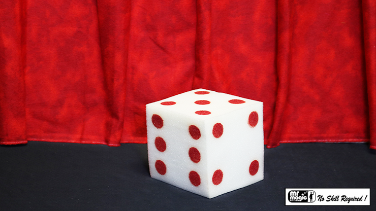 Ball to Dice (Red/White) by Mr. Magic - Trick