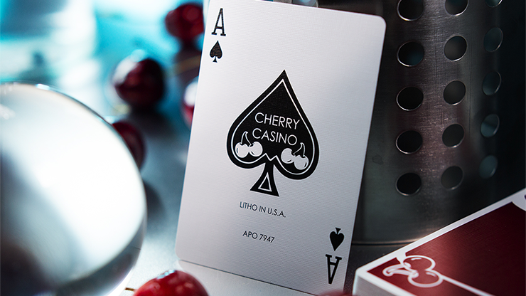 Cherry Casino (Reno Red) Playing Cards By Pure Imagination Projects