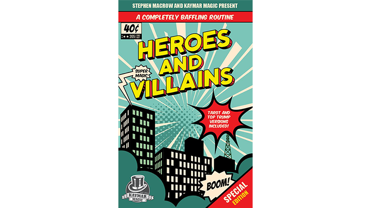 Heroes and Villains (Gimmicks and Online Instructions) by Stephen Macrow and Kaymar Magic