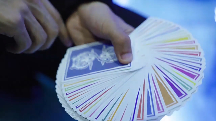 The Hidden King Rainbow Luxury Edition Playing Cards by BOMBMAGIC