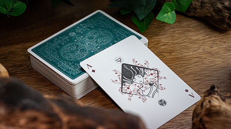 Fillide: A Sicilian Folk Tale Playing Cards (Acqua) by Jocu