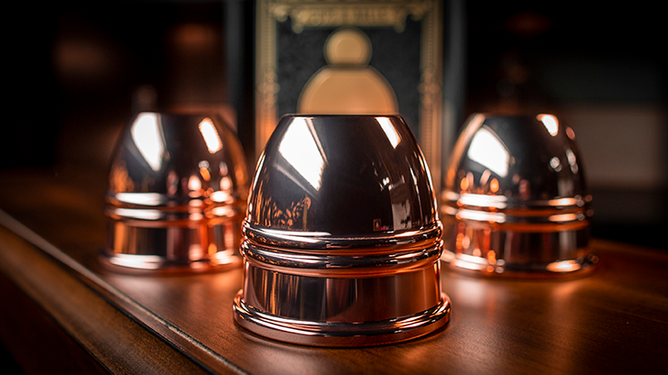 LEGEND Cups and Balls (Copper/Polished) by Murphy's Magic - Trick