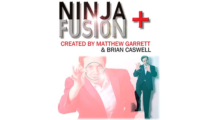 Ninja+ Fusion in Black Chrome (With Online Instructions) by Matthew Garrett & Brian Caswell - Trick