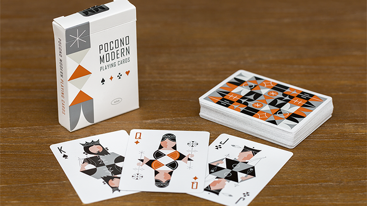 Retro Deck (White) Playing Cards