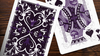 Purple Tulip Playing Cards Dutch Card House Company