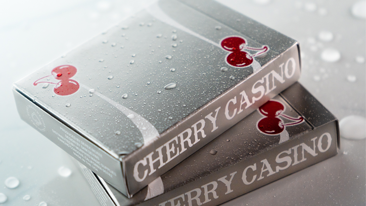 Cherry Casino (McCarran Silver) Playing Cards by Pure Imagination Projects