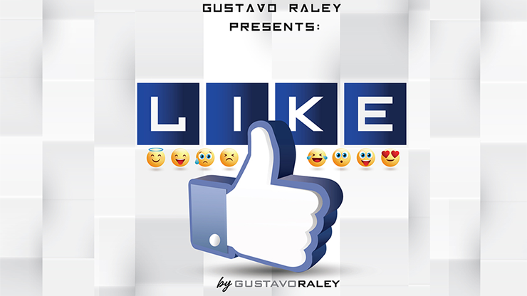 LIKE (Gimmicks and Online Instructions) by Gustavo Raley - Trick