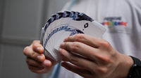 Fluid Art Blue (Cardistry Edition) Playing Cards