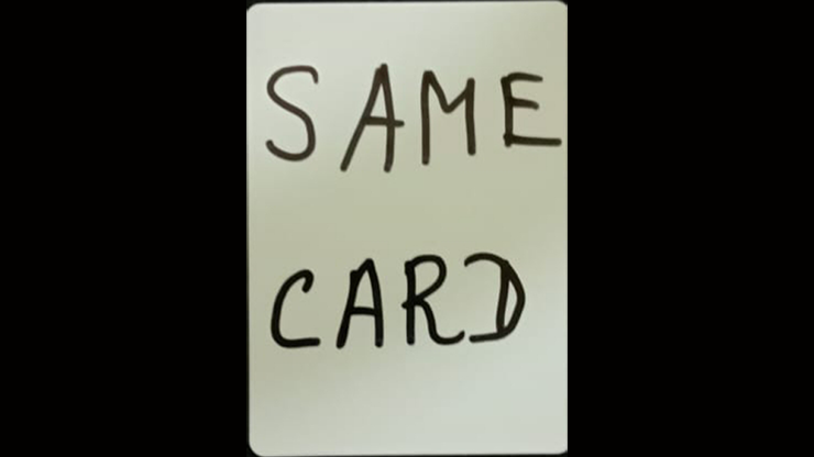 The Same Card by Dibya Guha - Video Download