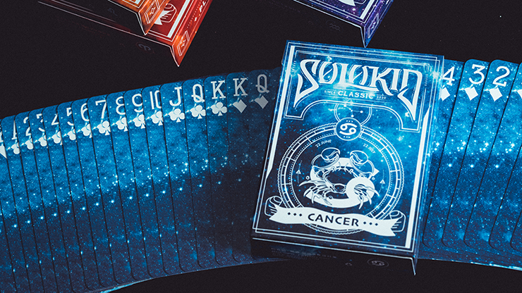 Solokid Constellation Series V2 (Cancer) Playing Cards by Solokid Playing Card Co.