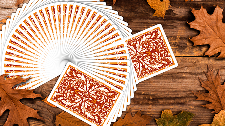 Leaves Autumn Edition Collector's Box Set Playing Cards by Dutch Card House Company