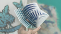 Flexible Gradients Blue Playing Cards by TCC