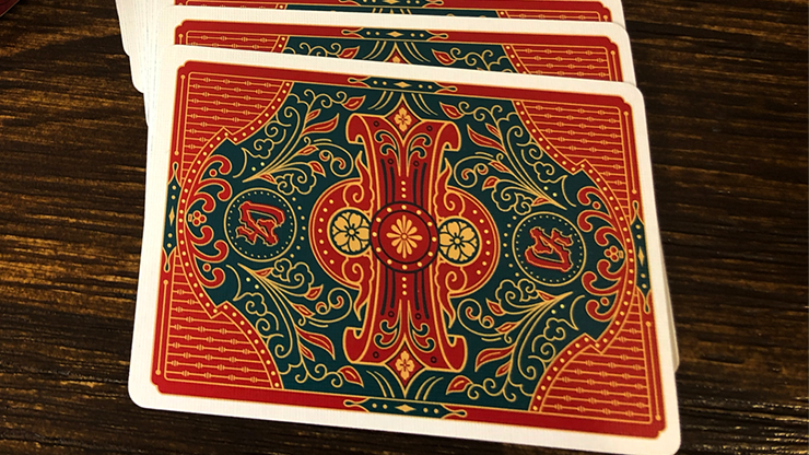 Bicycle Genso Green Playing Cards by Card Experiment