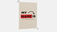 MY NAME IS (Gimmicks and Online Instructions) by Julio Montoro - Trick