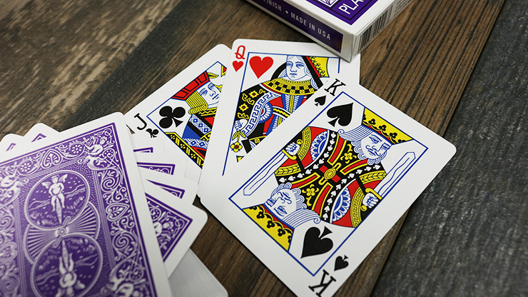 Bicycle Purple Playing Cards by US Playing Card Co