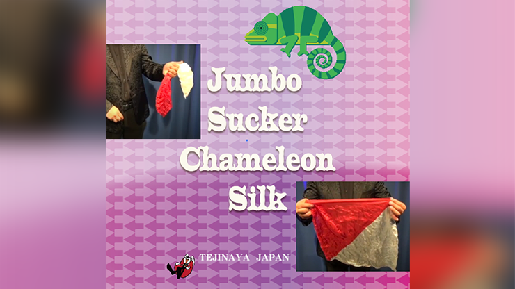 Jumbo Sucker Chameleon Silk by Tejinaya Magic - Trick