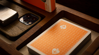 Lounge Edition in Hangar (Orange) by Jetsetter Playing Cards