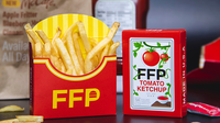 Ketchup and Fries Combo (1/2 Brick) Playing Cards by Fast Food Playing Cards