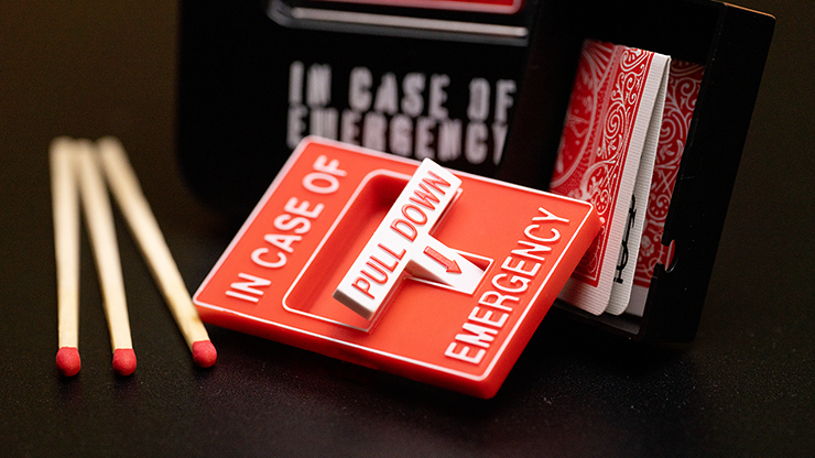 In Case of Emergency (Gimmicks and Online Instructions) by Adam Wilber and Vulpine - Trick