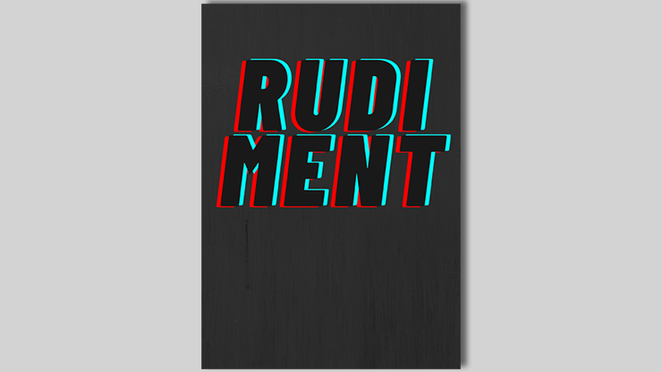 RUDIMENT by Chris Rawlins - Book