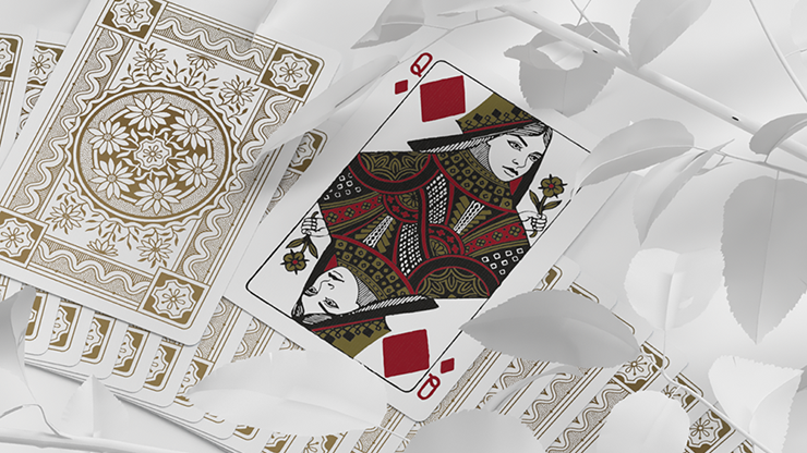 Dondorf White Gold Edition Playing Cards