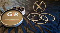 GIR Ring Set GOLD (Gimmick and Online Instructions) by Matthew Garrett - Trick