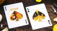 Hot Dog & Mustard Combo (Half-Brick Food Truck) Playing Cards by Fast Food Playing Cards