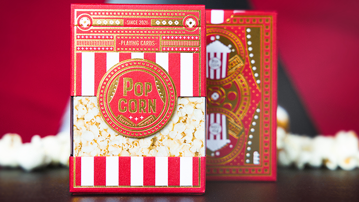 Popcorn Playing Cards by Fast Food Playing Cards