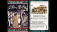 Famous Battles of the American Revolution Playing Cards