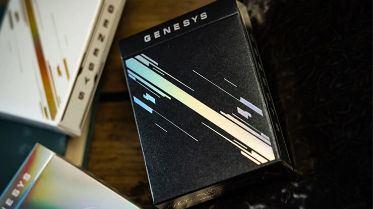 Odyssey Genesys (Black) Edition Playing Cards by Sergio Roca