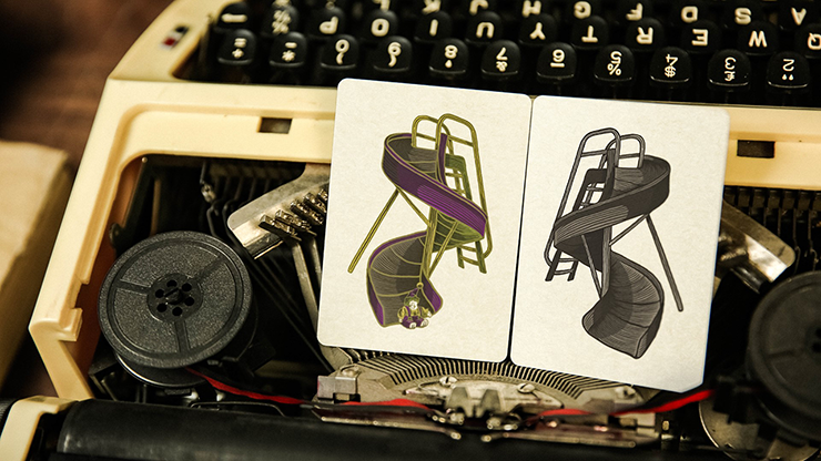 Reminisce (Green) Playing Cards